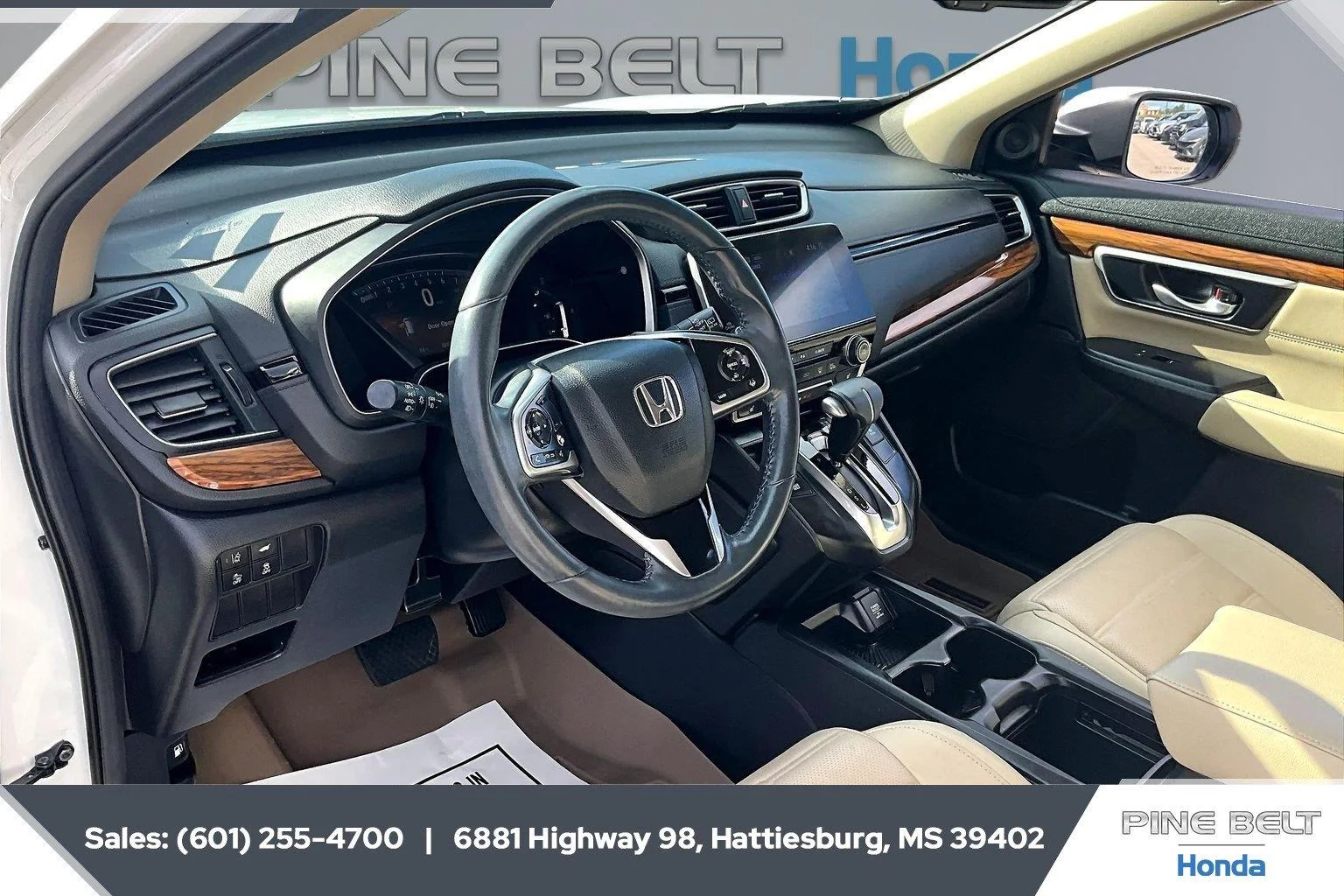 Used 2019 Platinum White Pearl Honda EX-L image 12