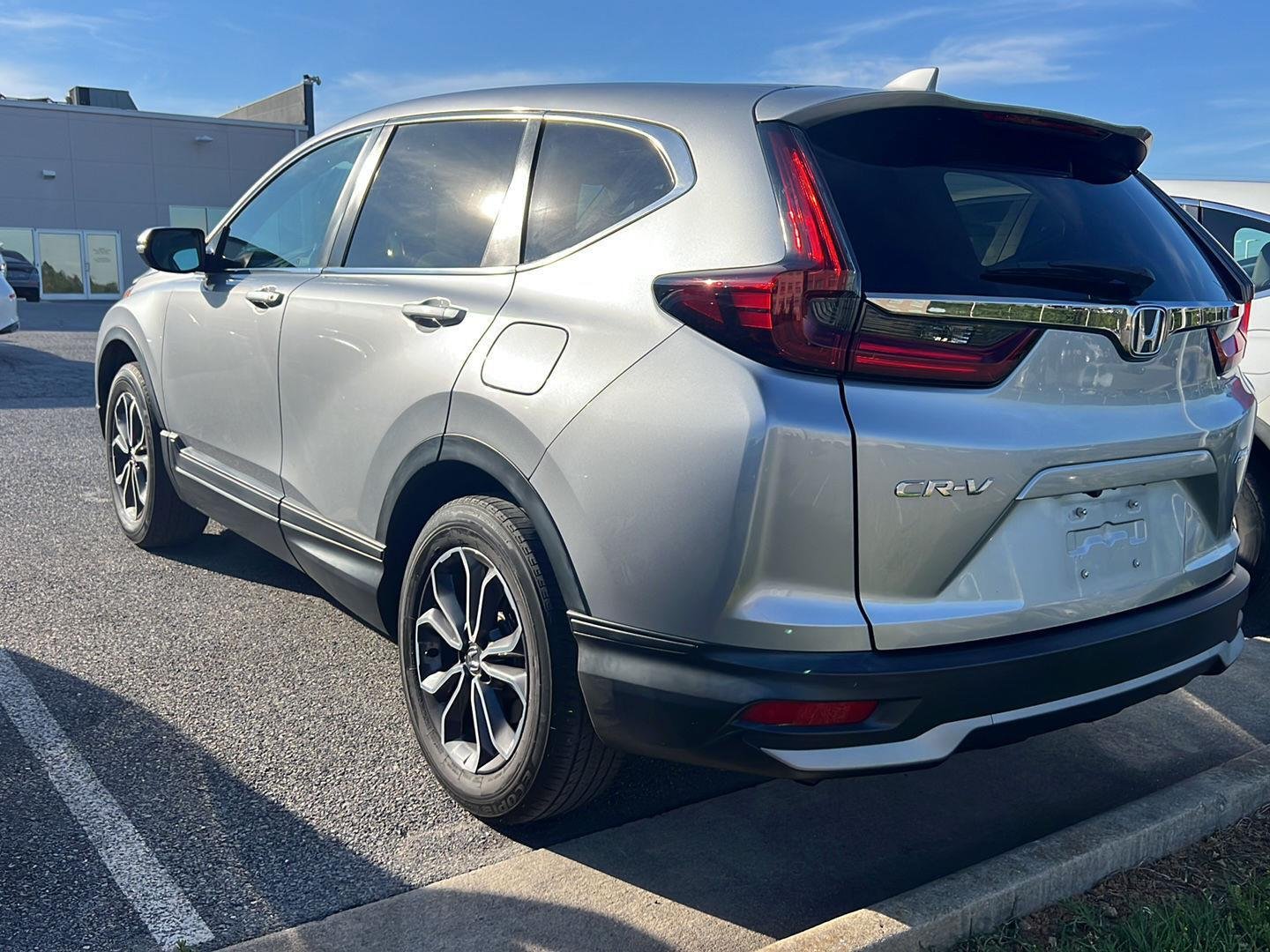 Used 2021 Lunar Silver Metallic Honda EX image 2