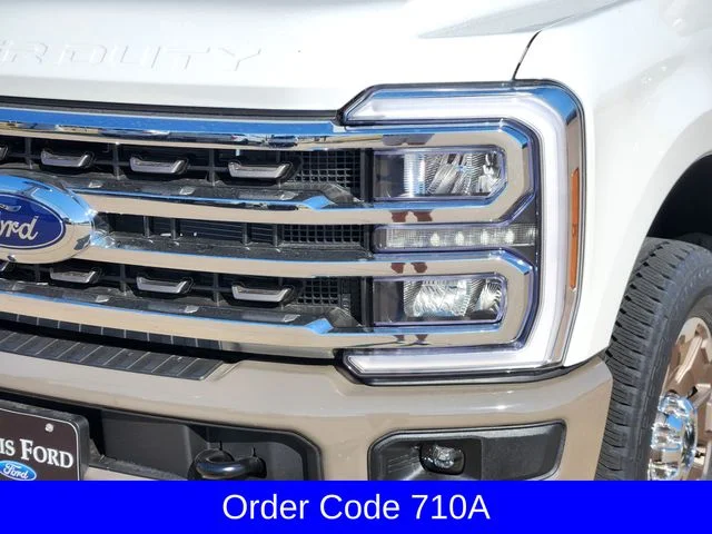New 2026 Star White Metallic Tri-Coat Ford F-350® King Ranch® image 8