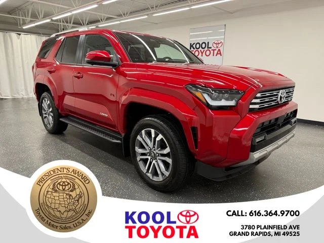 Certified Used 2025 Red Toyota Limited image 1