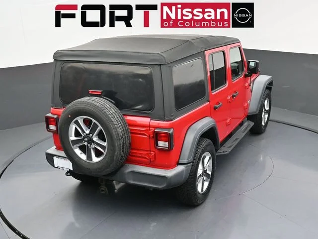Used 2018 Red Jeep Unlimited Sport S image 42