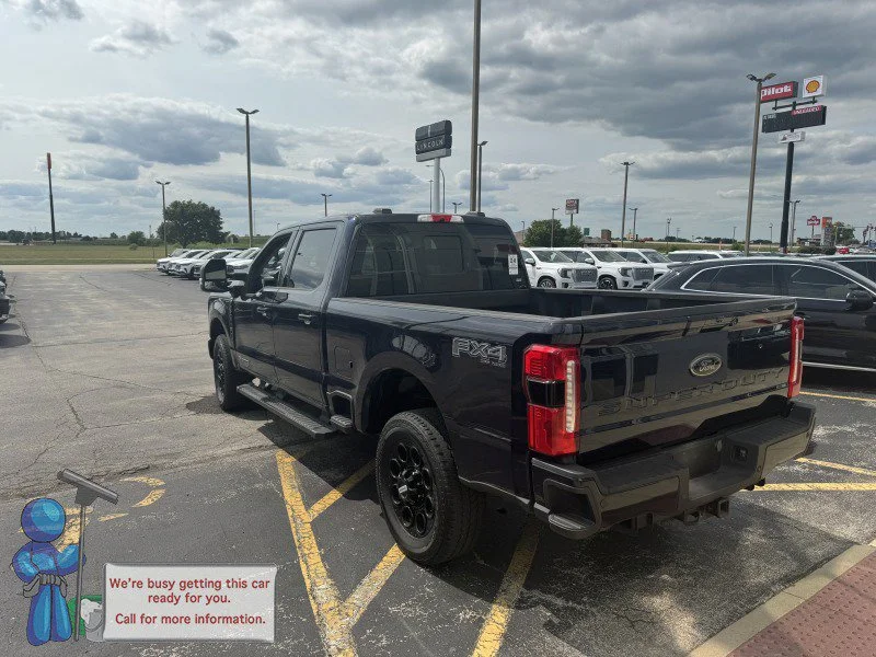 Used 2024 Antimatter Blue Metallic Ford LARIAT image 3