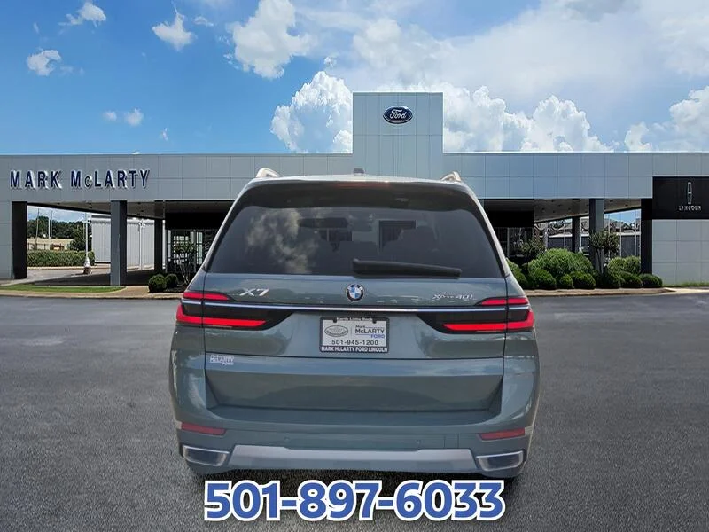 Used 2025 Blue Ridge Mountain Metallic BMW XDRIVE40I SPORTS ACTIVITY VEHICLE image 4