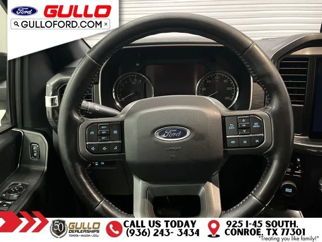 Certified Used 2022 Black Metallic Ford XLT image 13