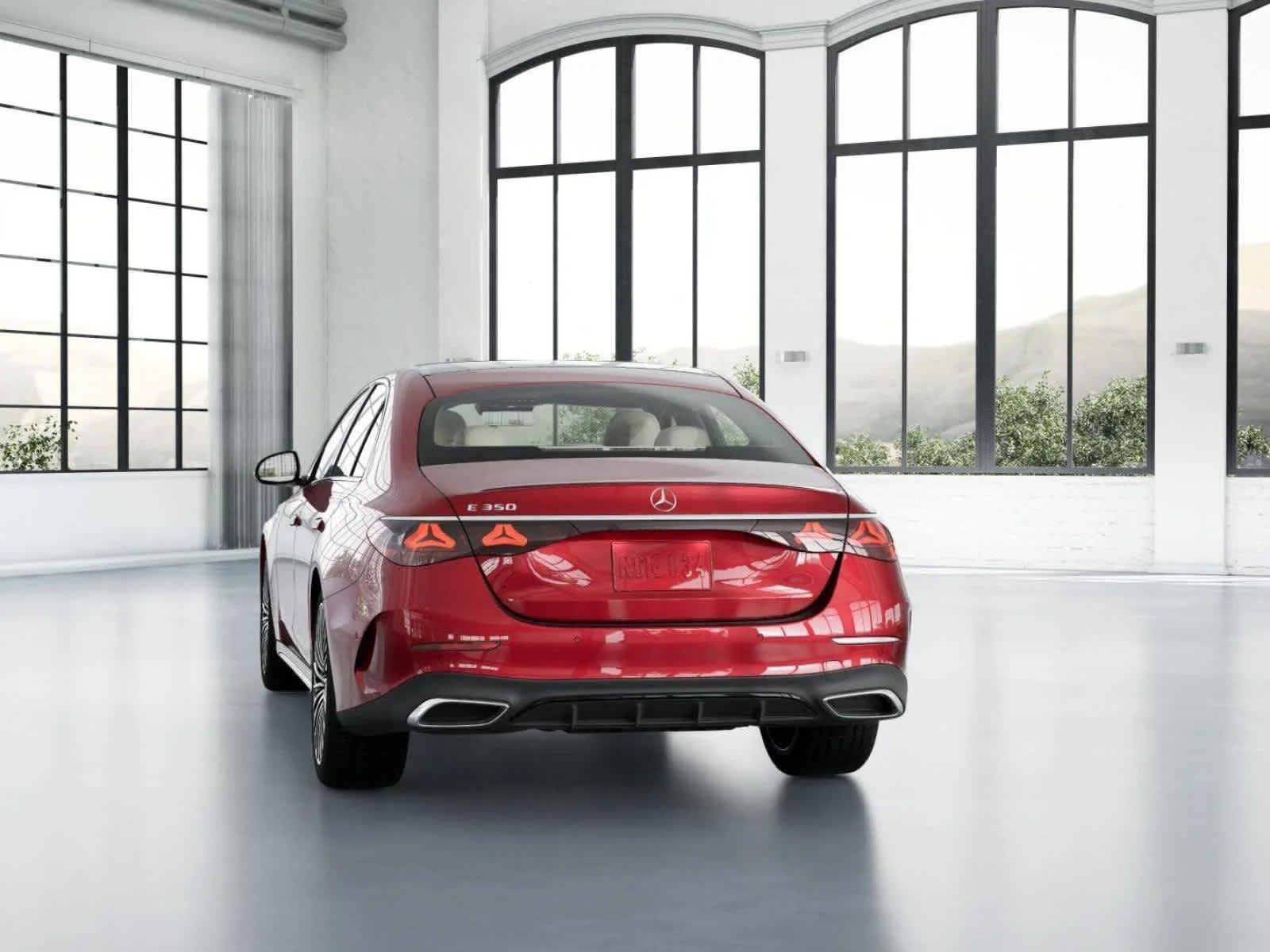 New 2026 MANUFAKTUR Patagonia Red Metallic Mercedes-Benz E 350 image 25