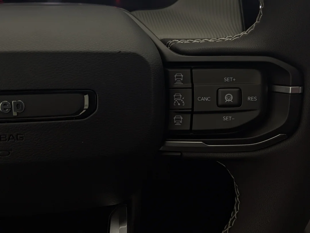 New 2026 Black Jeep Laredo - - 4x4 - 1.6L I-4 Turbo Hybrid - 12.3 Uconnect Display - Heated Seats/Steering & More! image 17