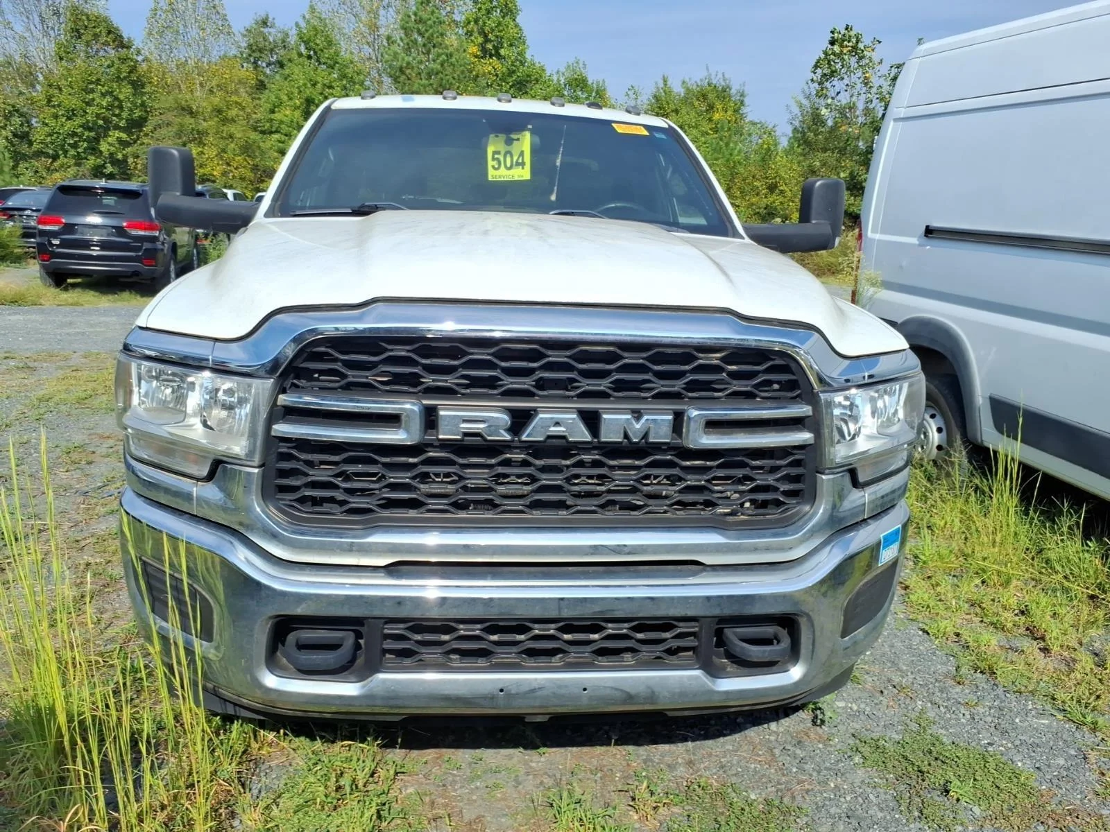 Used 2022 Bright White Clearcoat Ram Tradesman image 4