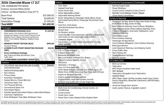 2026 Chevrolet Blazer 2LT - Photo 25