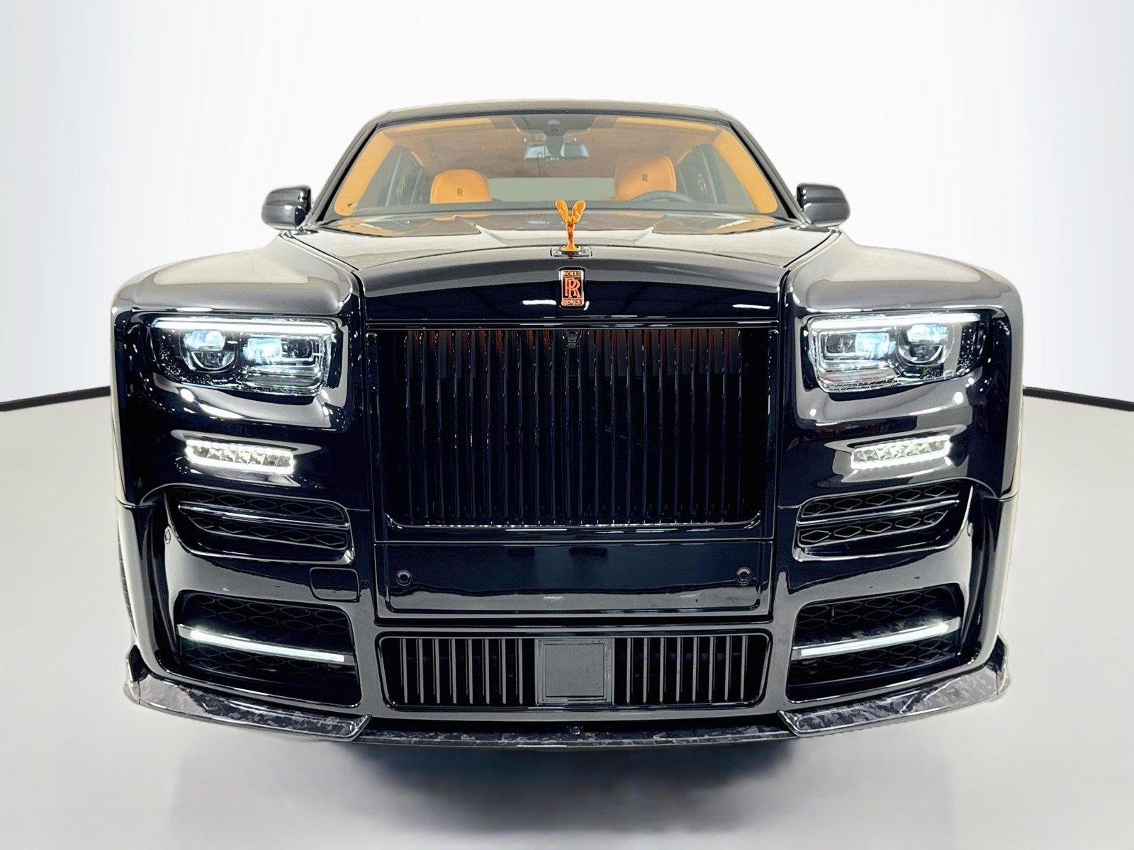Used 2027 Black Diamond Rolls-Royce Sedan | Full Carbon Mansory Widebody image 48
