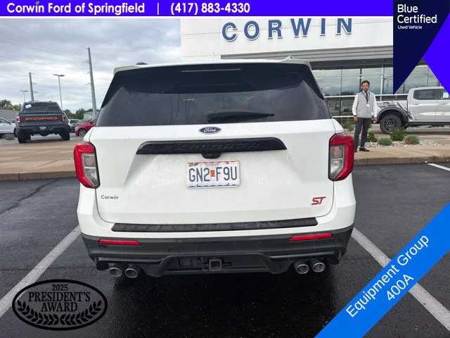 Used 2020 Star White Ford ST image 8