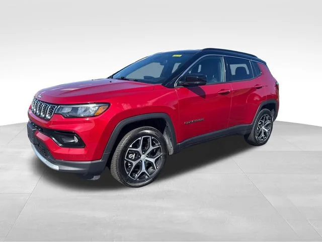 Used 2024 Red Jeep Limited image 1