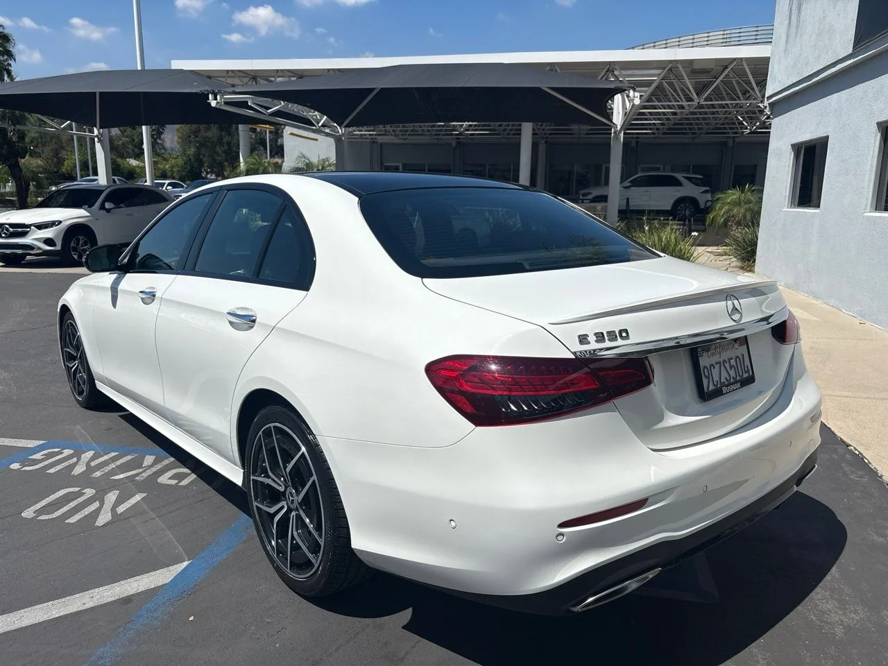 Certified Used 2022 White Mercedes-Benz E 350 AMG® w/Night Package image 5