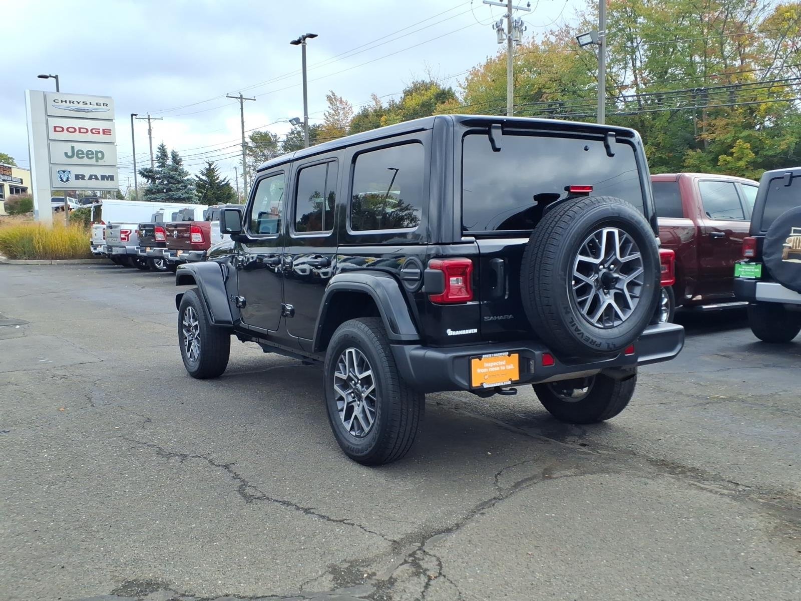 Certified Used 2025 Black Jeep Sahara image 5