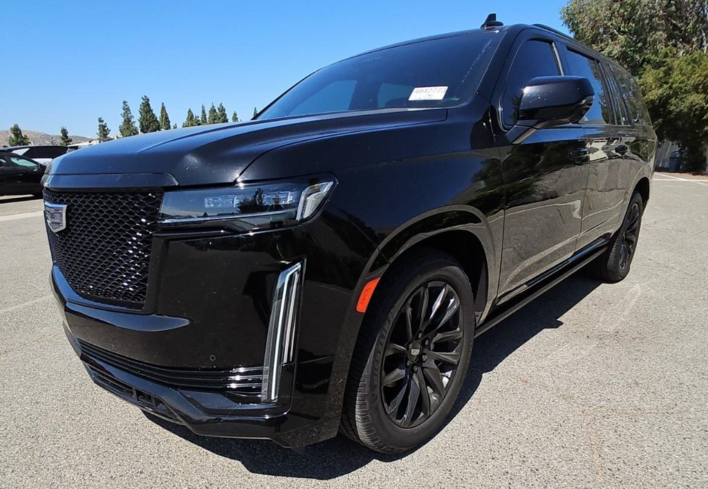 Used 2023 Black Cadillac Sport Platinum image 1