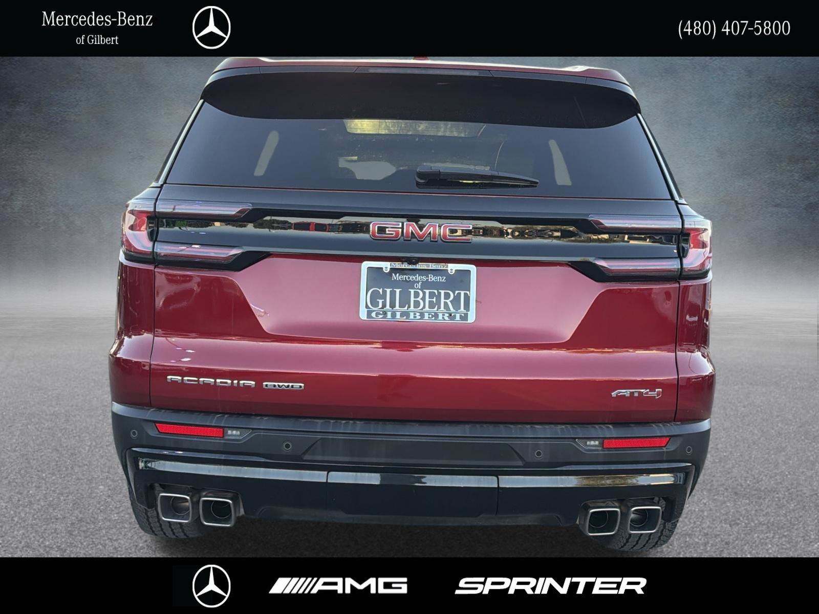 Used 2025 Red GMC AT4 image 5