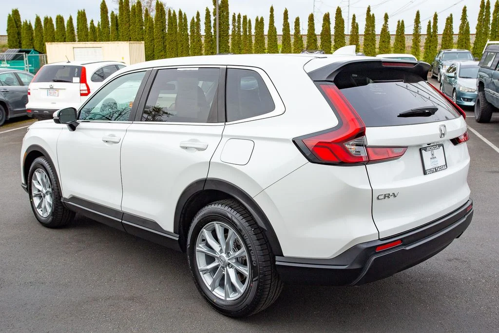 Certified Used 2024 Platinum White Pearl Honda AWD EX image 10