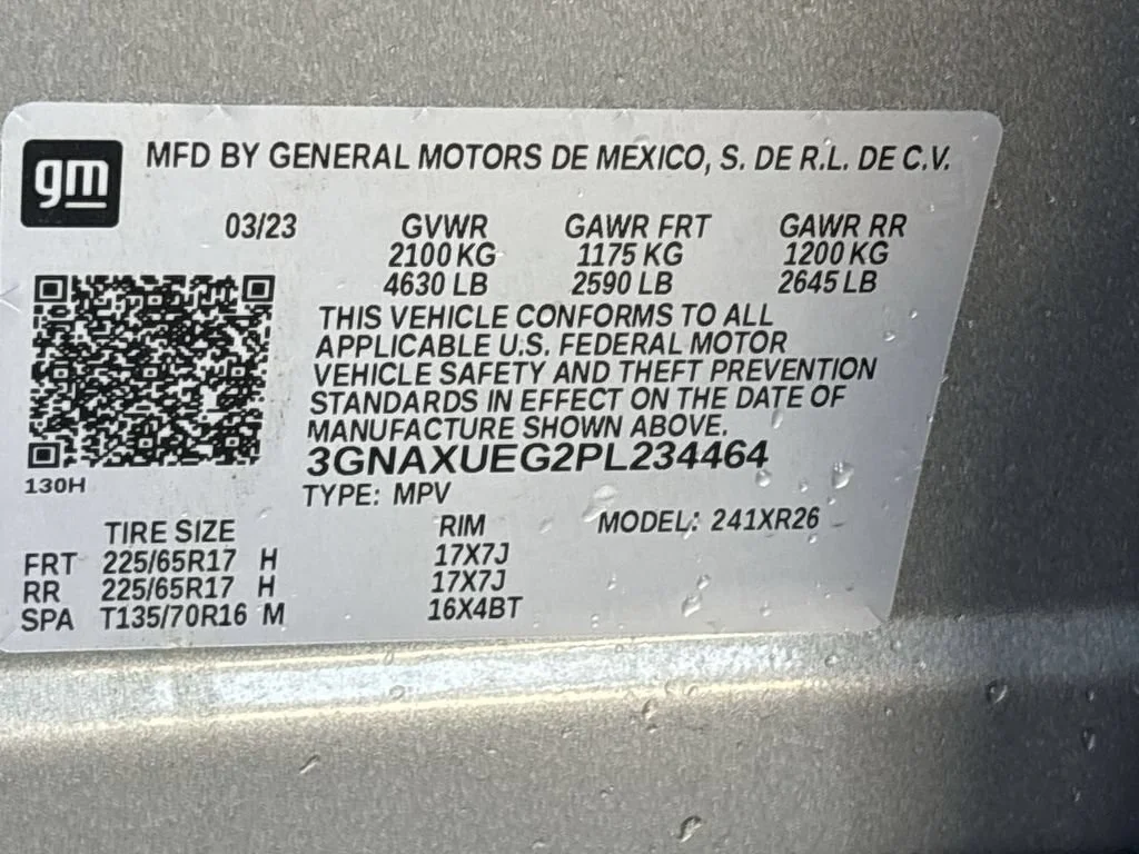 Used 2023 Sterling Gray Metallic Chevrolet LT image 15