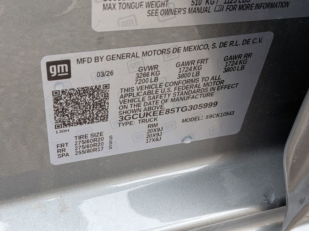 New 2026 Sterling Gray Metallic Chevrolet RST image 29