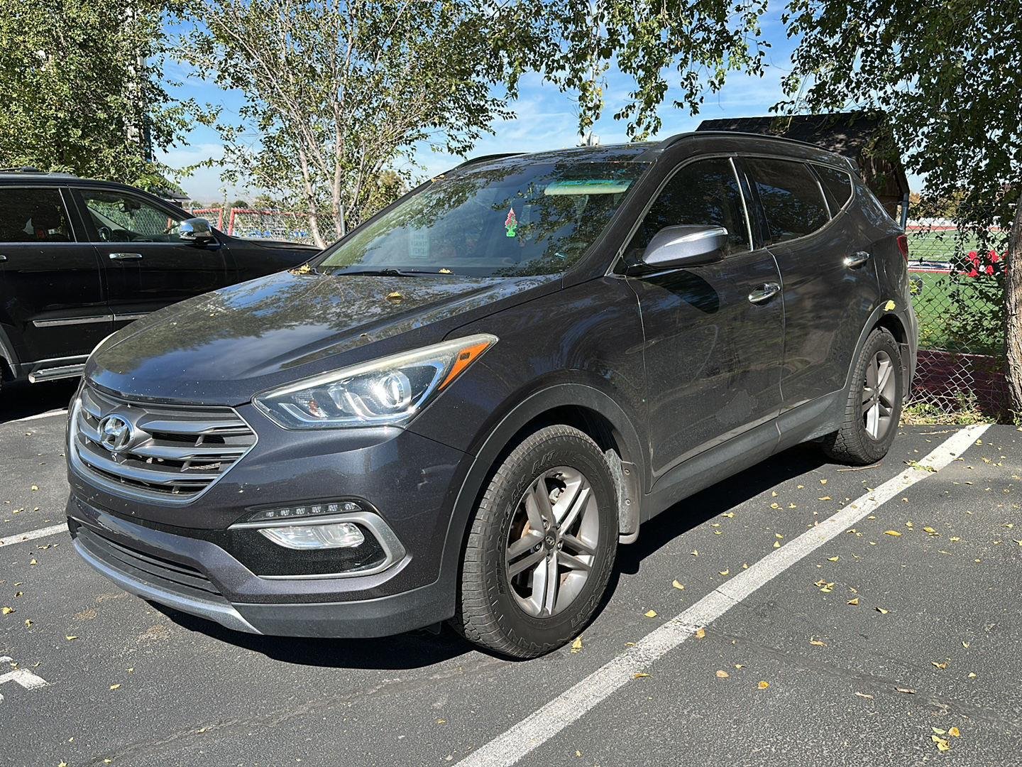 Used 2017 Hyundai Santa Fe Sport with VIN 5XYZU3LB9HG495010 for sale in Woods Cross, UT