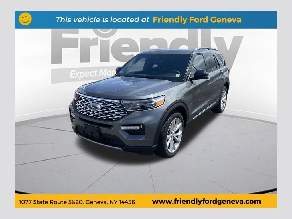 Used 2023 Gray Metallic Ford Platinum image 1