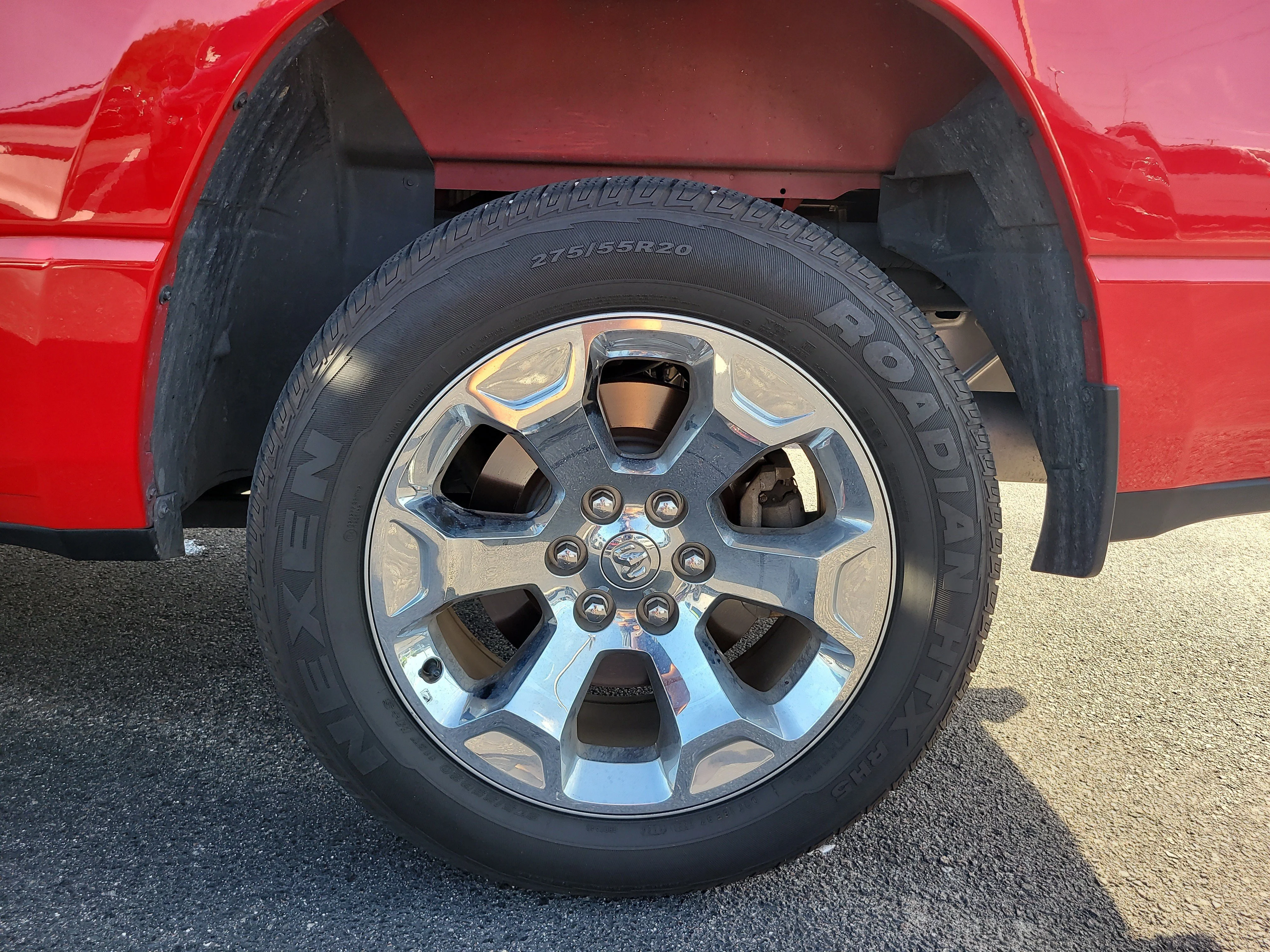 Used 2023 Flame Red Clearcoat Ram Big Horn image 9