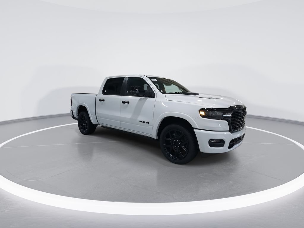 New 2026 Bright White Clear-Coat Exterior Paint RAM Laramie image 2