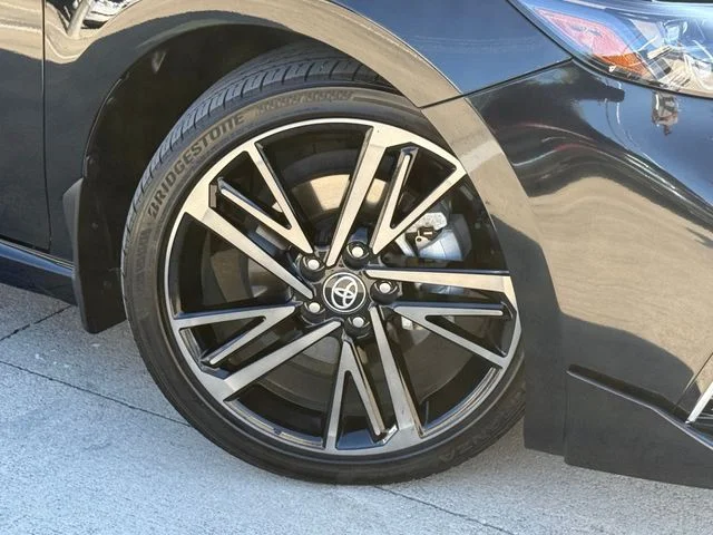 Certified Used 2025 MIDNIGHT BLACK METALLIC Toyota XSE image 2