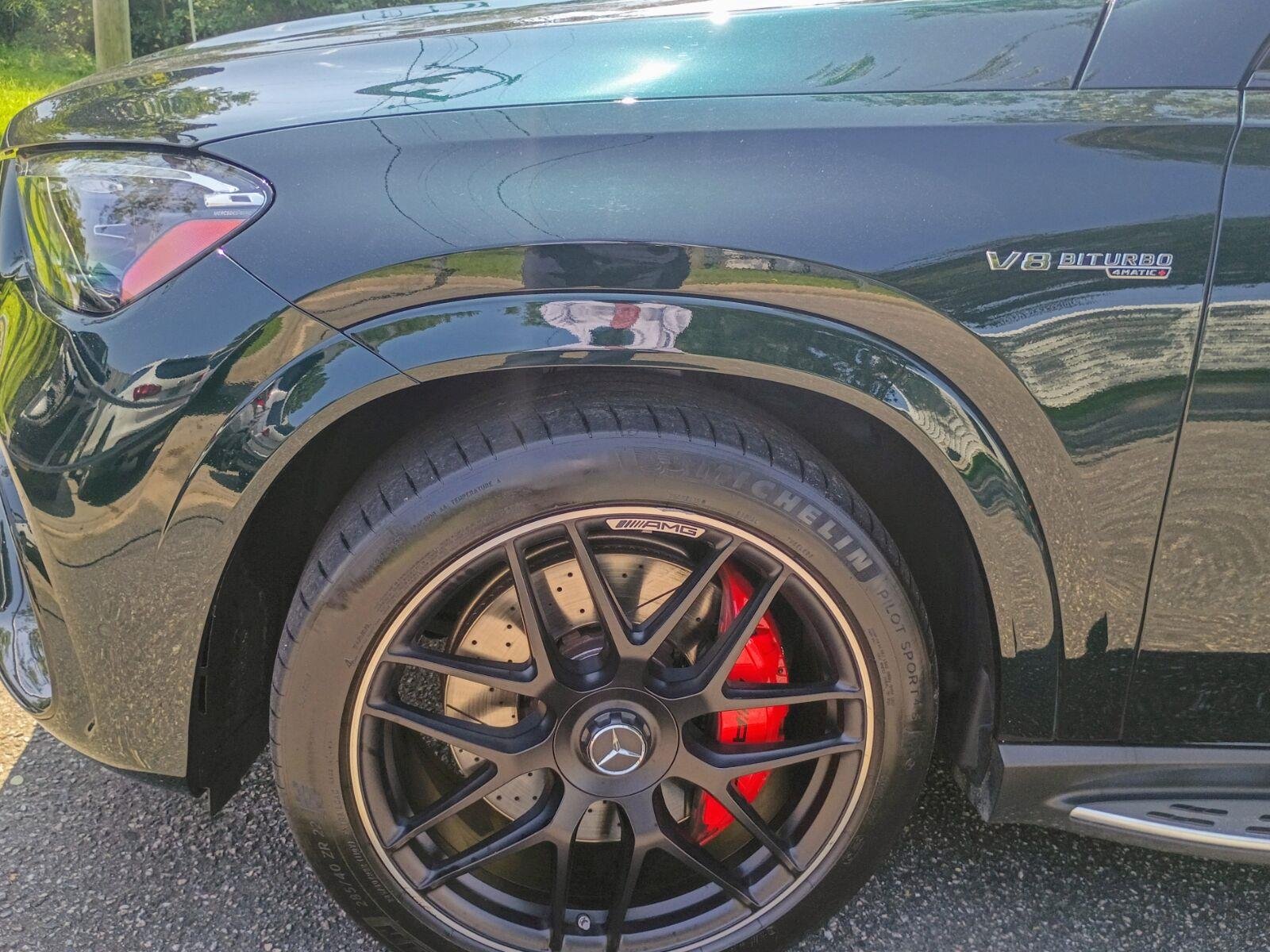 Used 2024 Emerald Green Metallic Mercedes-Benz AMG® GLE 63 S image 7