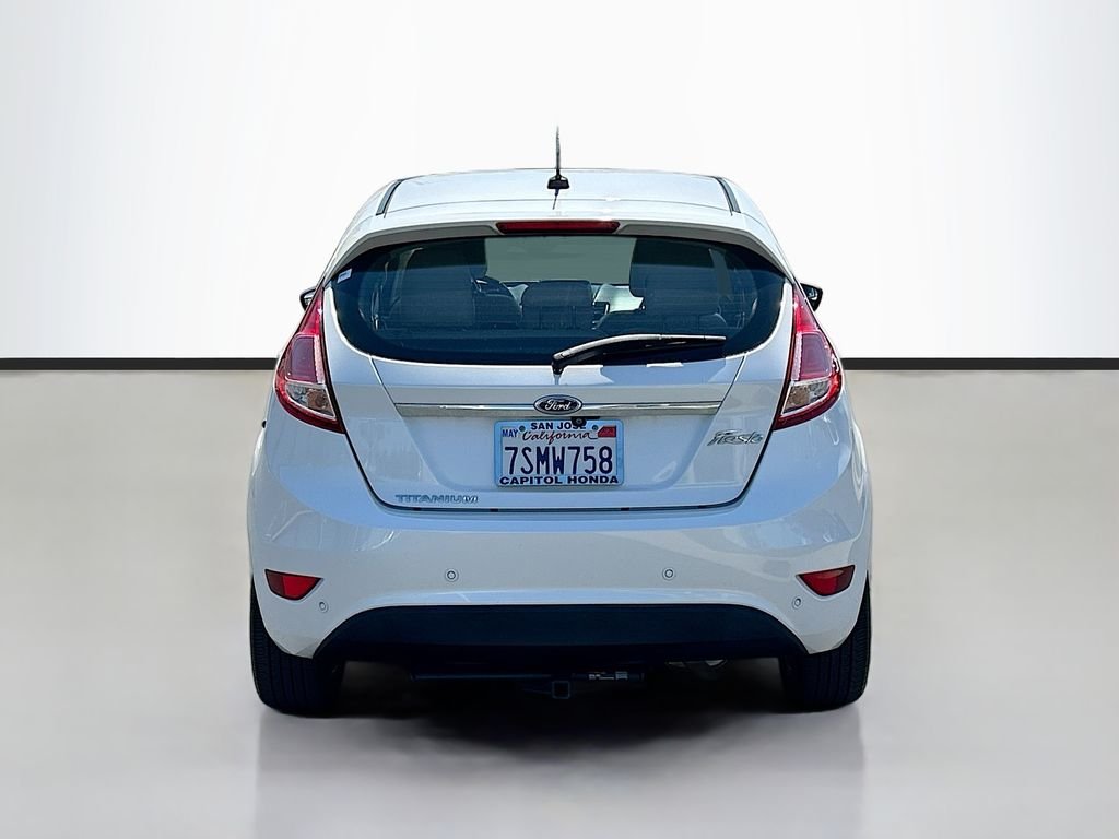 Used 2016 White Platinum Clearcoat Metallic Ford Titanium image 6