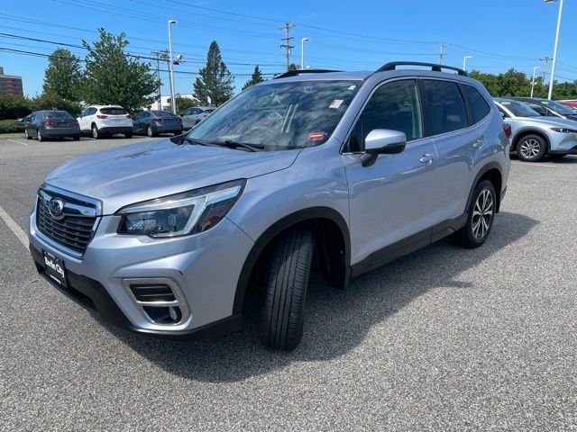 Used 2021 Ice Silver Metallic Subaru Limited image 3