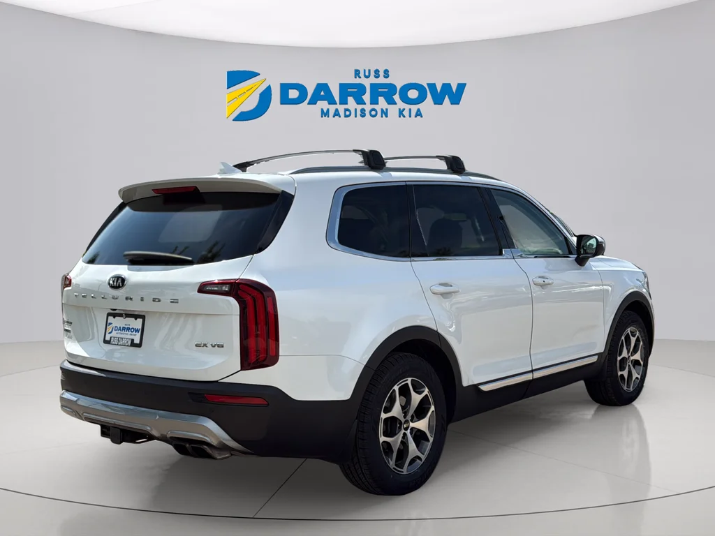Used 2020 Snow White Pearl Kia EX image 5