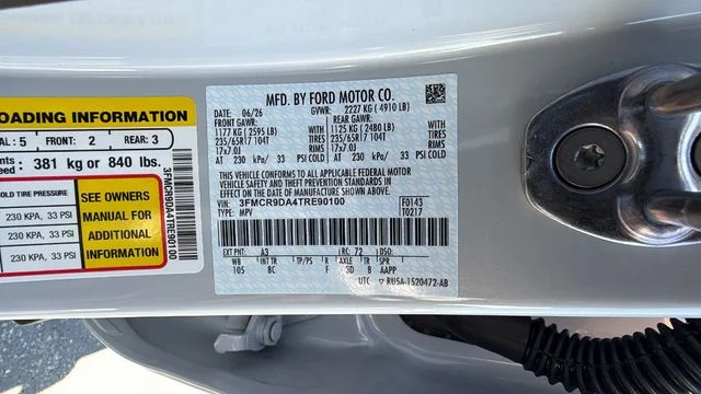 New 2026 Space White Metallic Ford Badlands® image 68
