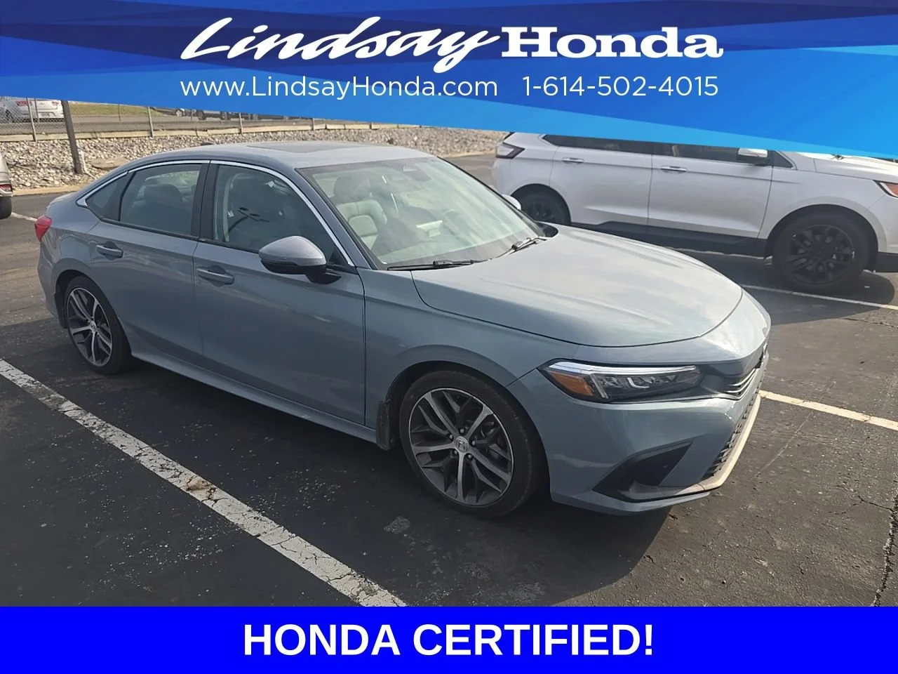 Certified Used 2023 Sonic Gray Pearl Honda Touring image 7