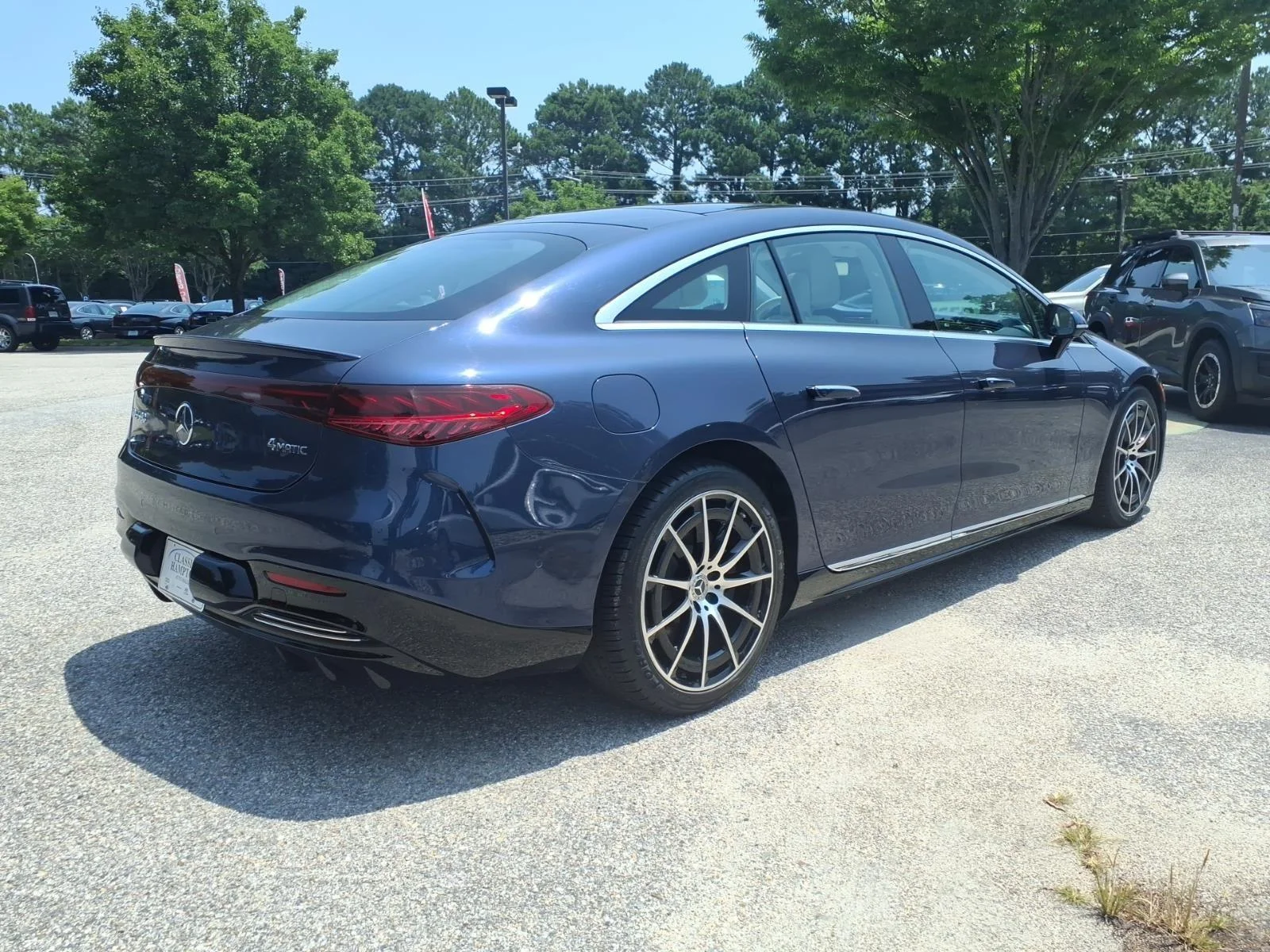 Used 2023 Twilight Blue Metallic Mercedes-Benz EQS 580 image 6