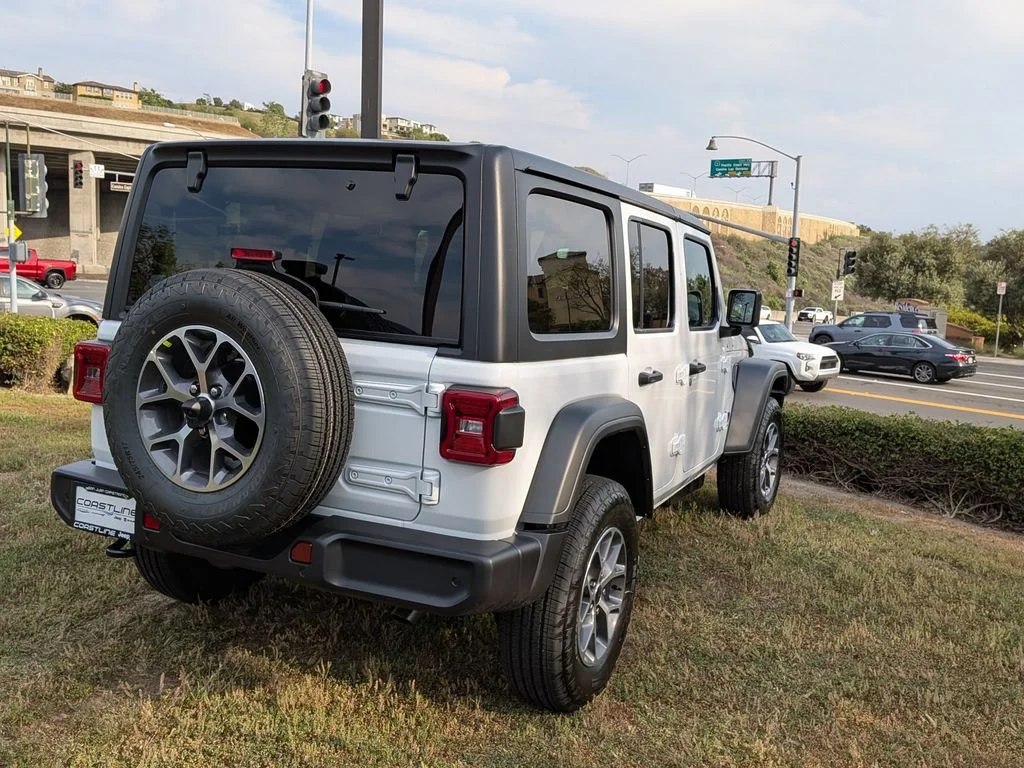 New 2026 Bright White Clearcoat Jeep Sport S image 5