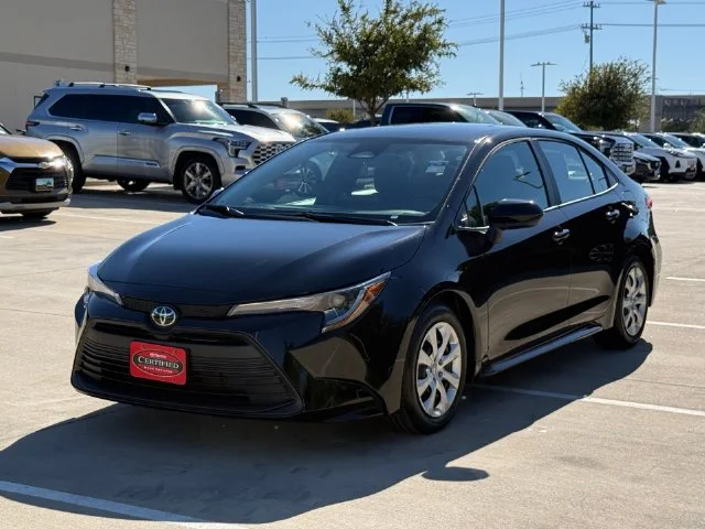 Certified Used 2026 MIDNIGHT BLACK METAL Toyota LE image 7