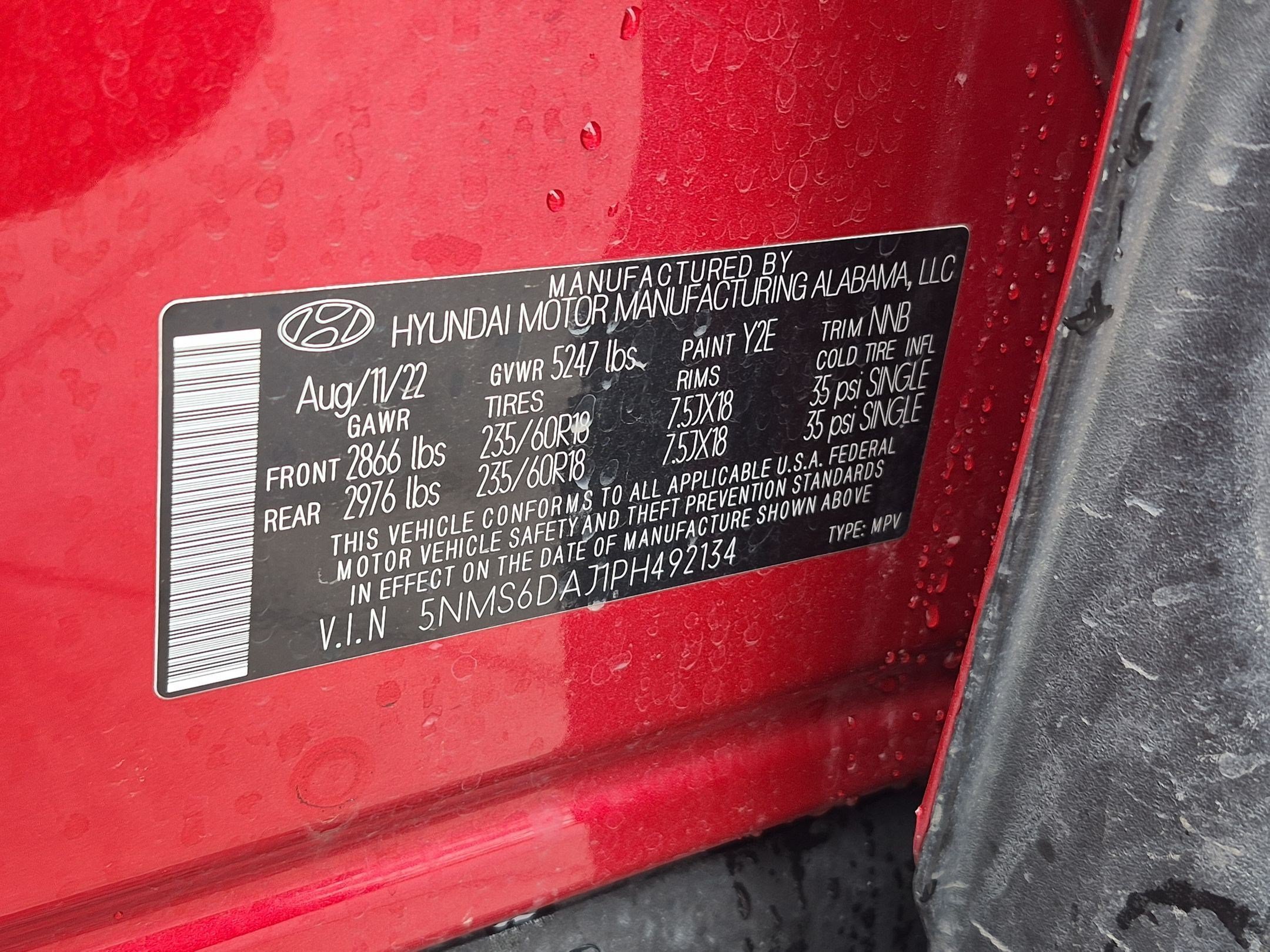 Used 2023 Calypso Red Hyundai XRT image 34