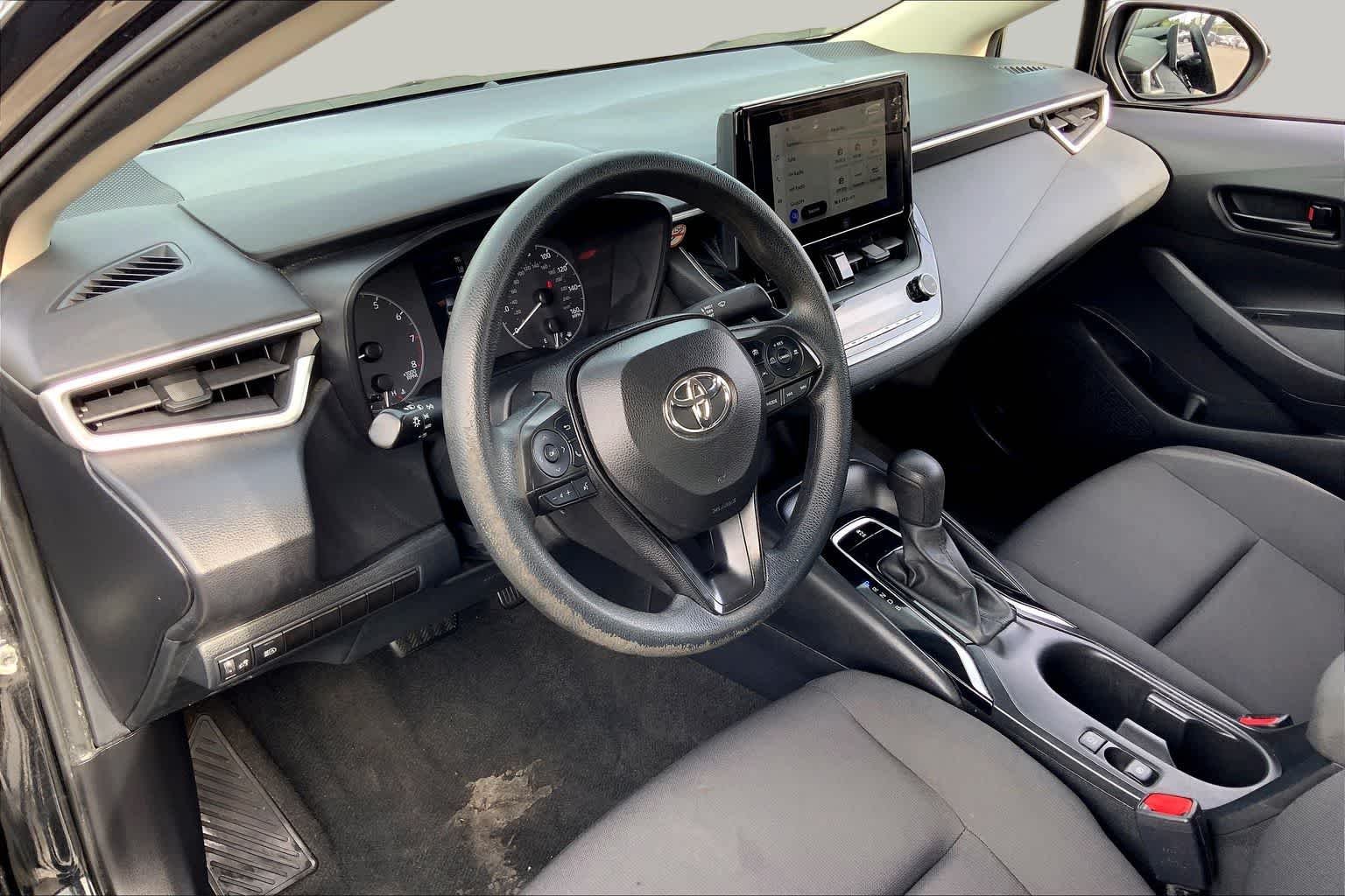 Used 2024 Midnight Black Metallic Toyota LE image 17