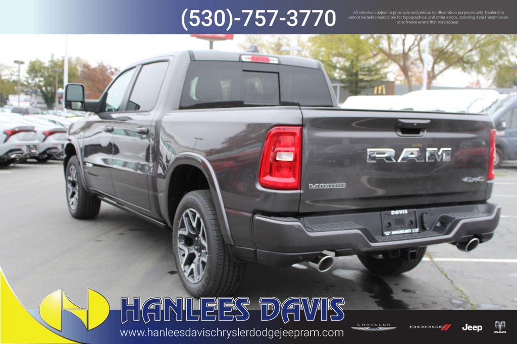 New 2026 Granite Crystal Metallic Clear-Coat Exterior Paint RAM Laramie image 9