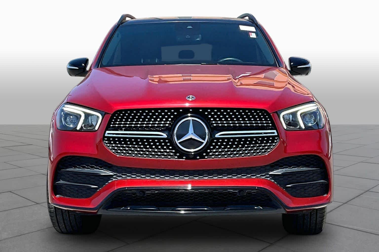Used 2022 MANUFAKTUR Cardinal Red Metallic Mercedes-Benz GLE 350 image 3