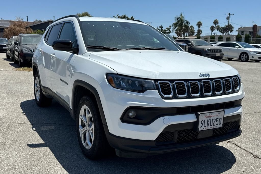 Used 2024 Jeep Compass Latitude with VIN 3C4NJDBN2RT124483 for sale in Fullerton, CA