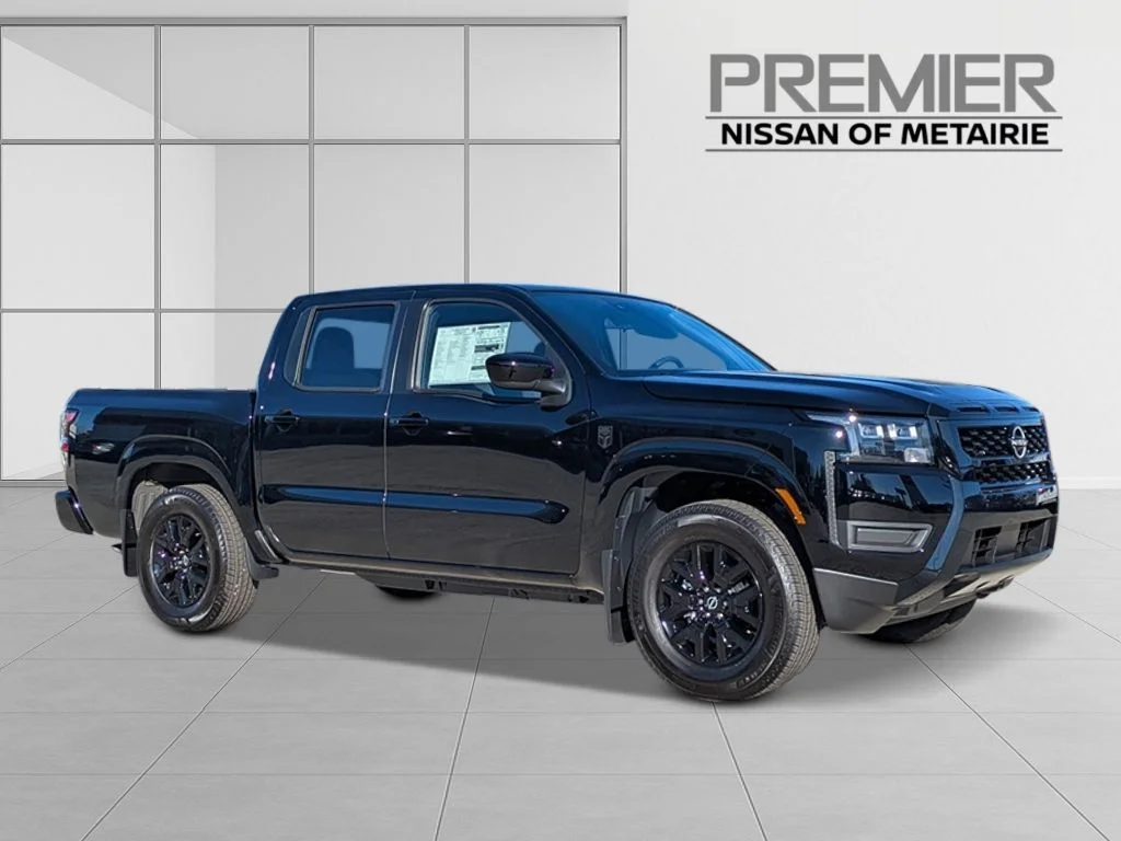 New 2026 Super Black Nissan Crew Cab SV image 7