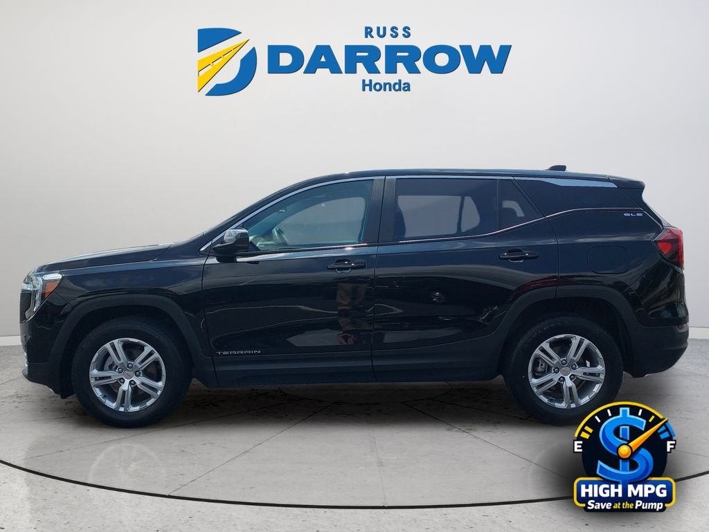 Used 2024 Black GMC SLE image 2