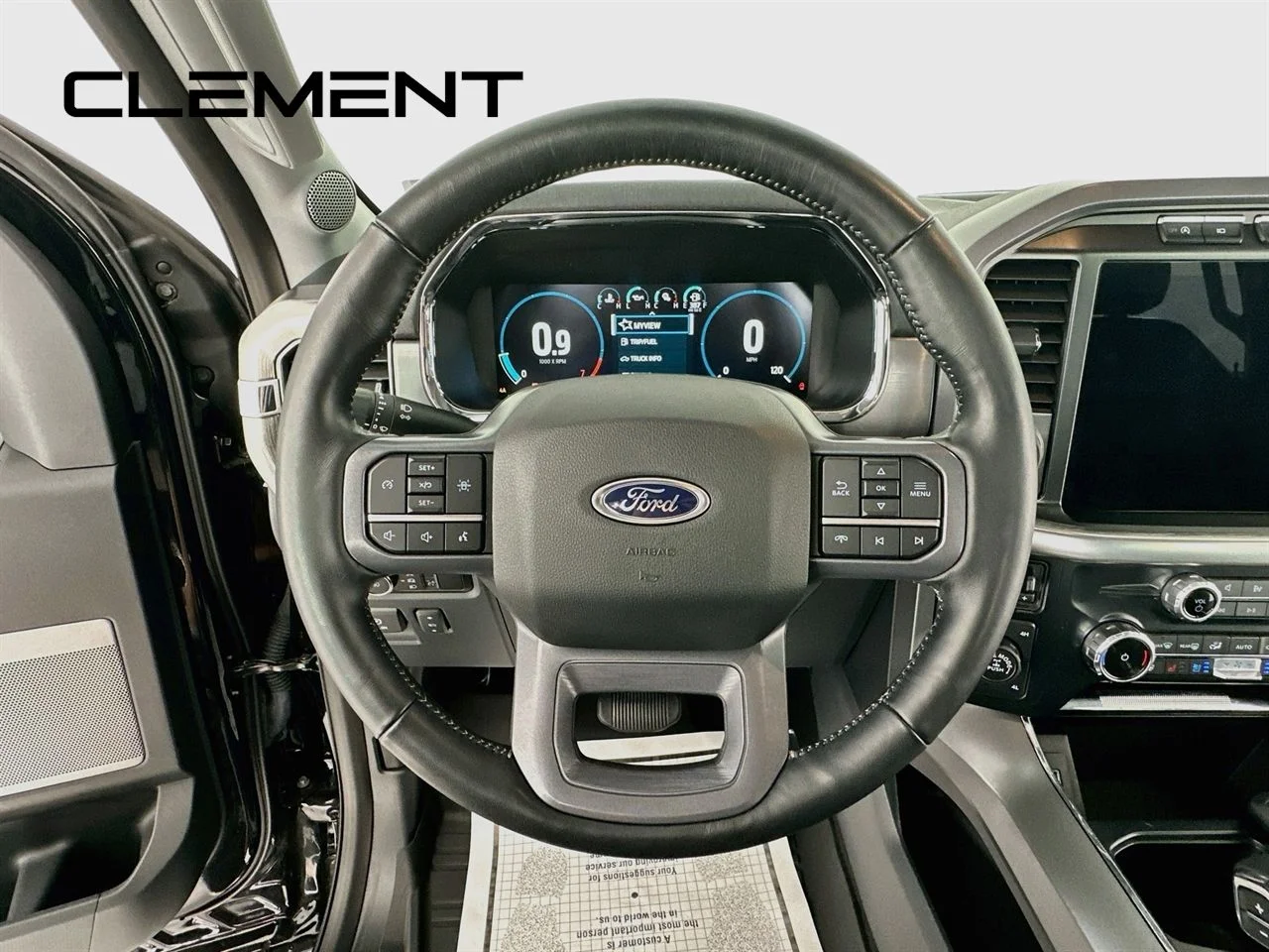Certified Used 2023 Agate Black Metallic Ford Lariat image 15