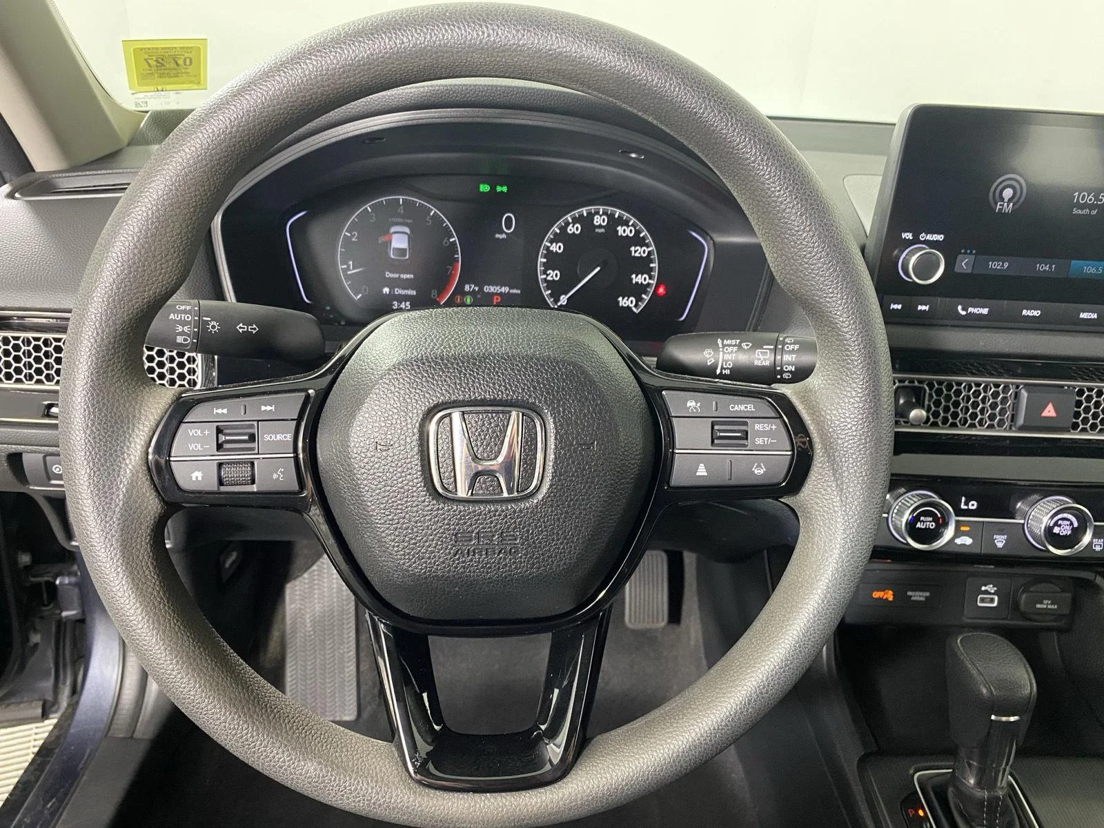 Used 2023 Meteorite Gray Metallic Honda LX image 4
