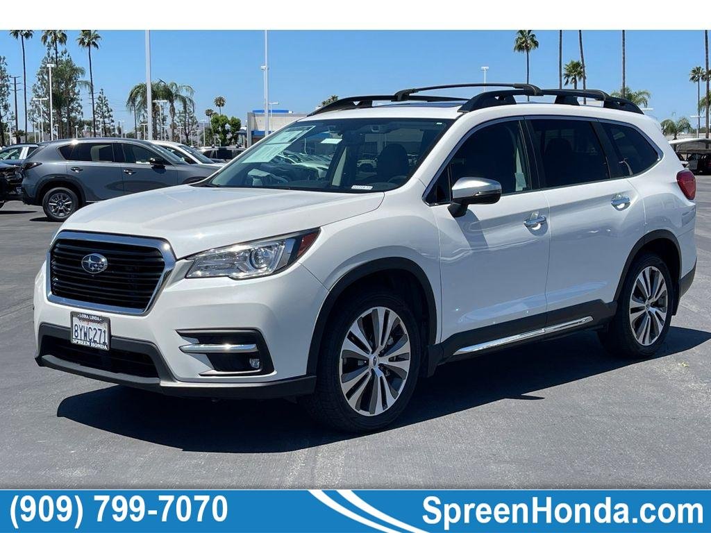 Used 2021 Crystal White Pearl Subaru Touring image 1