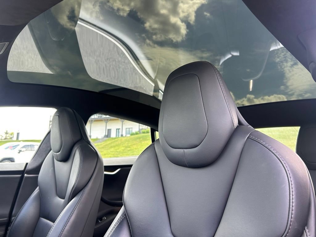 Used 2018 Gray Tesla 75D image 17