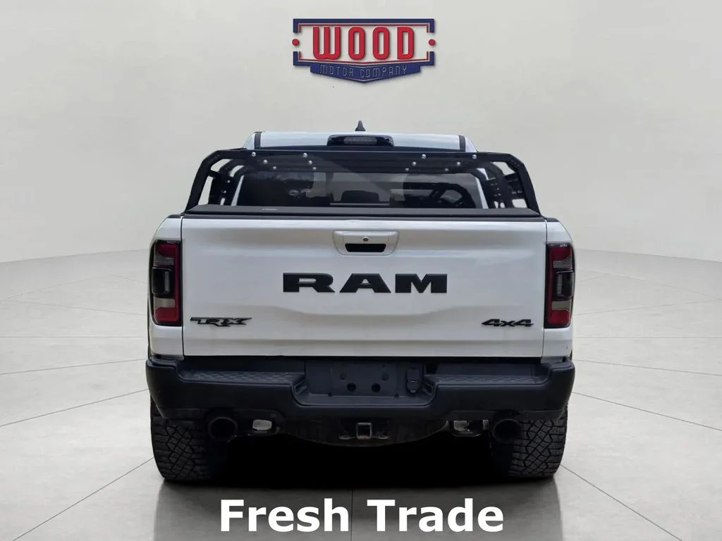 Used 2022 Bright White Clearcoat Ram TRX image 5