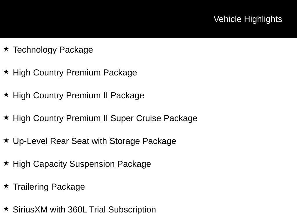 New 2026 Polar White Tricoat Chevrolet High Country image 3