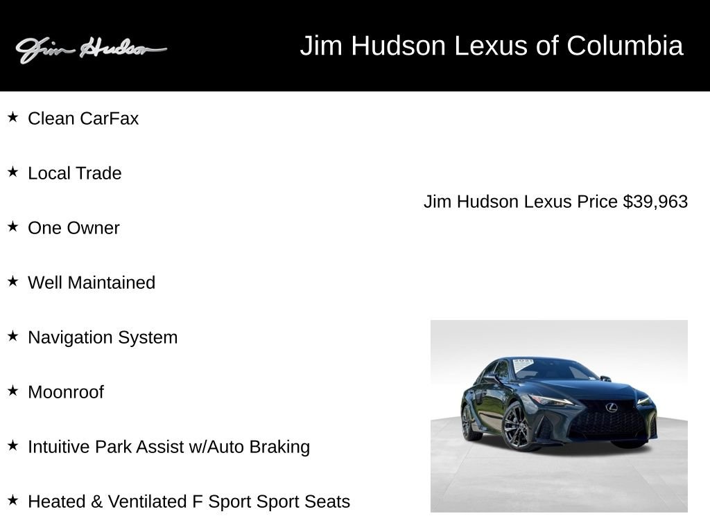 Certified Used 2021 Black Lexus 350 F SPORT image 4